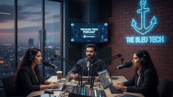 In digital marketing services podcast marketing or content marketing is very growing and fastest way to reach their clients via podcast and The bleu tech have a team to do podcast marketing.